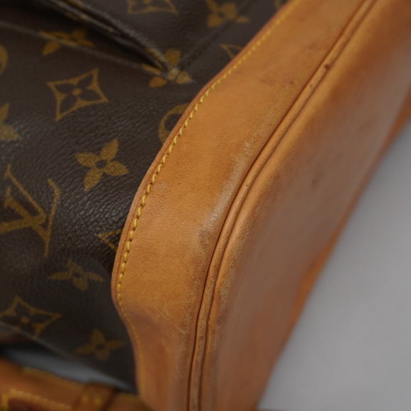Auth Louis Vuitton Monogram Montsouris GM M51135 Women's Backpack - Picture 8 of 11